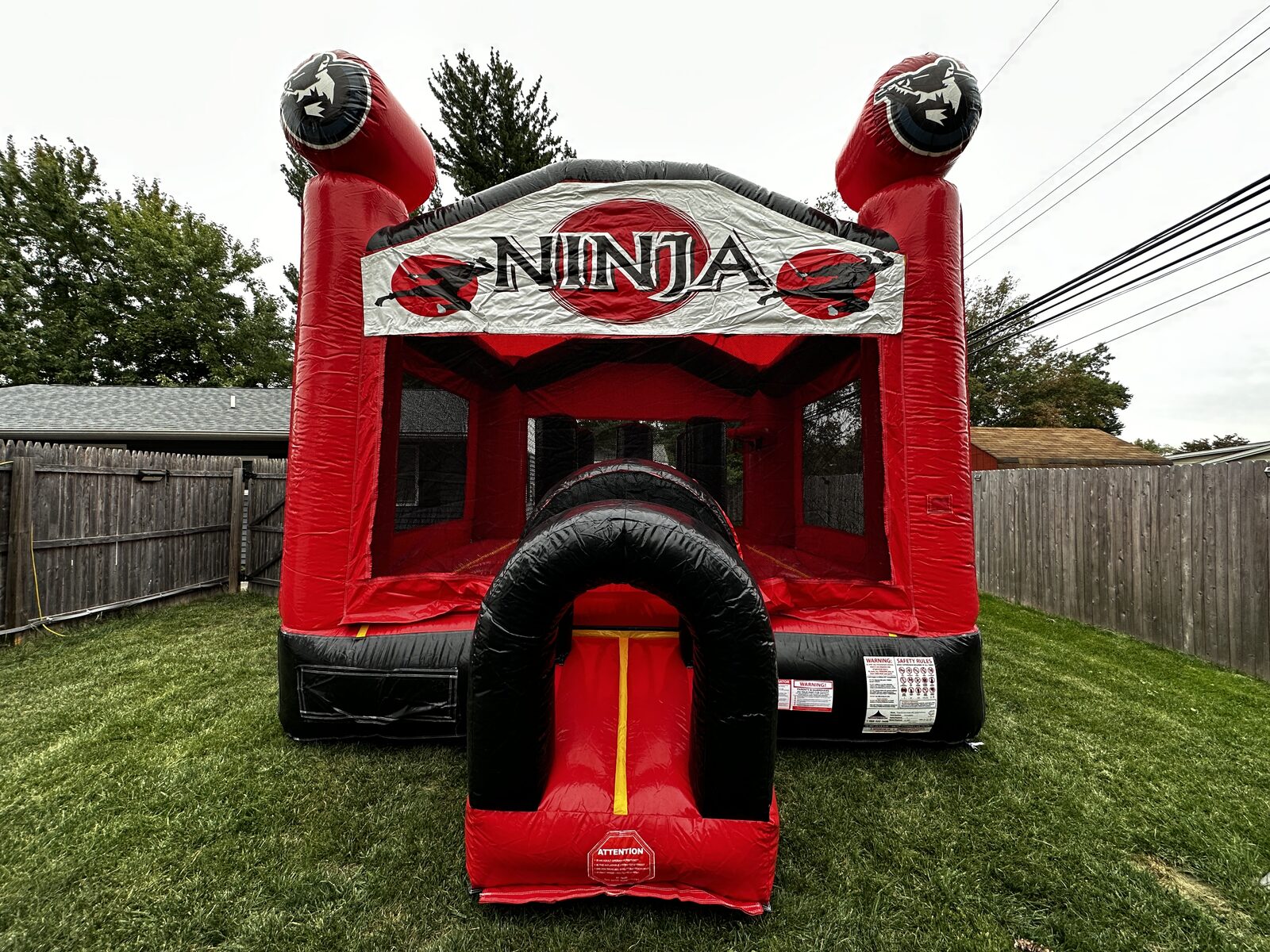 Ninja Adventure Bounce Castle rental for kids parties